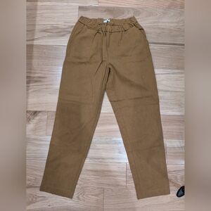Tan/brown Vetta capsule tapered pants